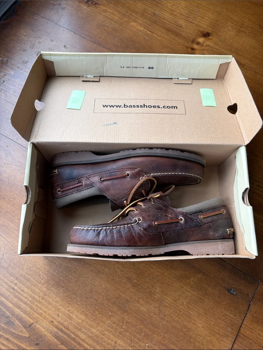 Bass Heritage Collection Colin Leather Shoes Sz 9
